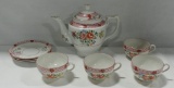 8 Pc. Hand Painted Japan Tea Set