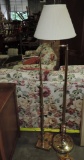 Brass Reading Lamp & Brass Pole Lamp
