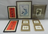 Lot Of 8 Decorative Framed Prints
