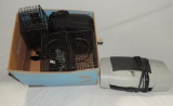 Office Wire Baskets, Computer Bag And Dell 720 Copier