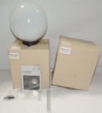 2 Magic Globe Solar Powered Lights NIB