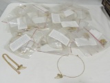 Box Lot Shark M Co. Collar Necklaces Or Chain With Shark Tooth Pendent