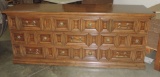 2 Pc Henredon Queen Size Headboard & Dresser
