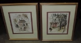 2 Williamsburg Va. Building Prints