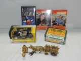 Martha Cooking Tapes, Hertz 56 Ford Metal Car In Box, & More
