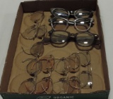 Tray Lot Vintage Eye Glasses