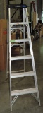 Husky 6 Foot Folding Aluminum Ladder