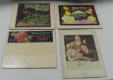 4 Collectible Crate Labels