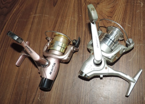 (2) Shakespeare Open End Fishing Reels