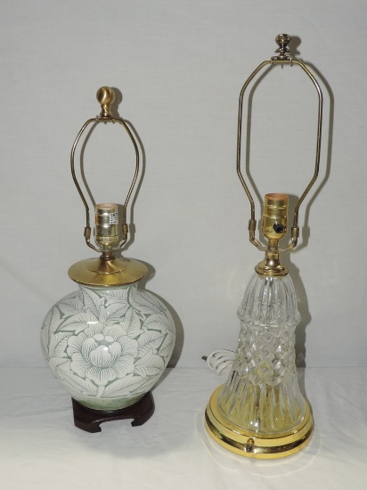 Lot Of 2 Table Lamps