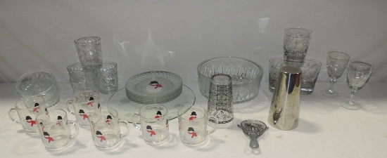 Kitchen Glassware Lot