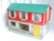 Vintage Doll House and Furniture