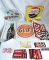 Lot of Vintage Advertising Stickers