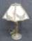 1920's Slag Glass Lamp
