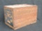 Early Wooden Maryland Biscuit Wooden Box