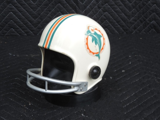 1973 Miami Dolphins Radio Helmet