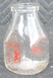 Original Hopalong Cassidy Melville Milk Half Pint Bottle