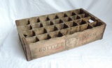 Rare Sun Spot Wooden Drink Crate