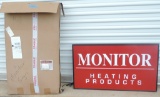 Monitor Heating Light Up Sign in Box