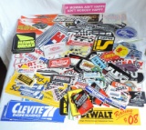 Large Lot of Vintage Racing Stickers