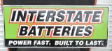 Vintage Interstate Battery Sign