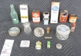 Tray Lot of Advertising Items