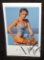 Autographed 9 X 5 1/2 Photo Card of supermodel Rebecca Romijn