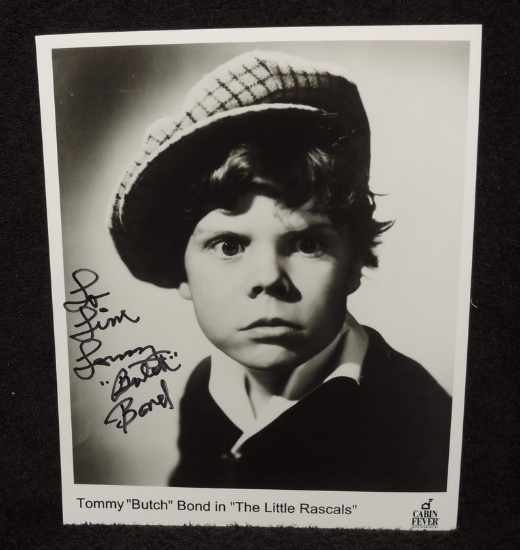 Autographed 8x10 Photo of Tommy "Butch" Bond