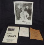 The Letterman's Autographed 8 x 10 Photo and More