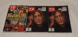 (3) Beatles TV Guides