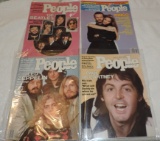 Lot of 1970's People Magazine Beatles and Led Zeppelin Covers