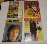 (4) 1960's-70's Rock Magazines