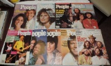 (9) Vintage People Magazines with Rock Star Covers