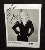 Autographed 8 X 10 Photo of Mindy McCready