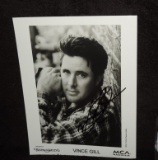 Autographed 8 X 10 Photo of Vince Gill