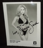 Autographed 8 X 10 Photo of Playboy Supermodel Shauna Sand