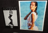 Autographed  Super Model Stephanie Seymour Photo