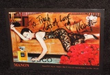 Autographed Manon on CoCo Chanel Card