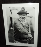 Autographed 8 X 10 Bob Hope Photo