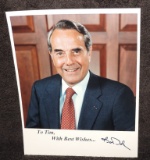 Autographed 8 x10 Photo of Politician Bob Dole
