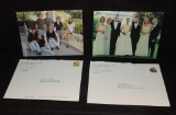 (2) Official Al Gore Personalized Family Greeting Cards with envelopes