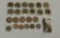 Foreign Coin Lot with Large Cents