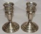 Sterling Silver Reed and Barton Candle Sticks