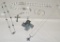 Lot of Sterling Jewelry and Crystal Rosary