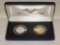 1987 (2) Silver Coin Constitution Commerative Guild Coin set