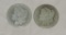 1883-o and 1879-o Morgan Silver Dollars