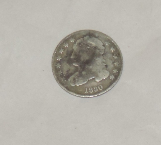 1830 Bust US Dime