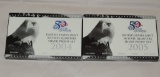 2004 and 2005 US Mint State Quarters Sets