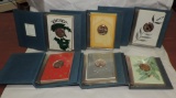 (6) Franklin Mint Bronze Holiday Coin Sets