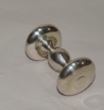 Sterling Silver Baby Rattle